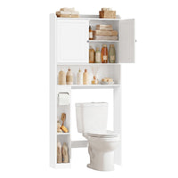Bathroom Storage Shelf With Paper Holder Over Toilet - product photo 29