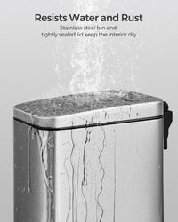 Bathroom Trash Can - product photo 11