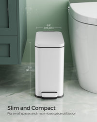 Bathroom Trash Can - product photo 16