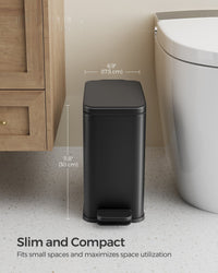 Bathroom Trash Can - product photo 34