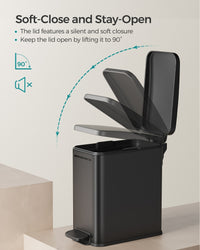 Bathroom Trash Can - product photo 39