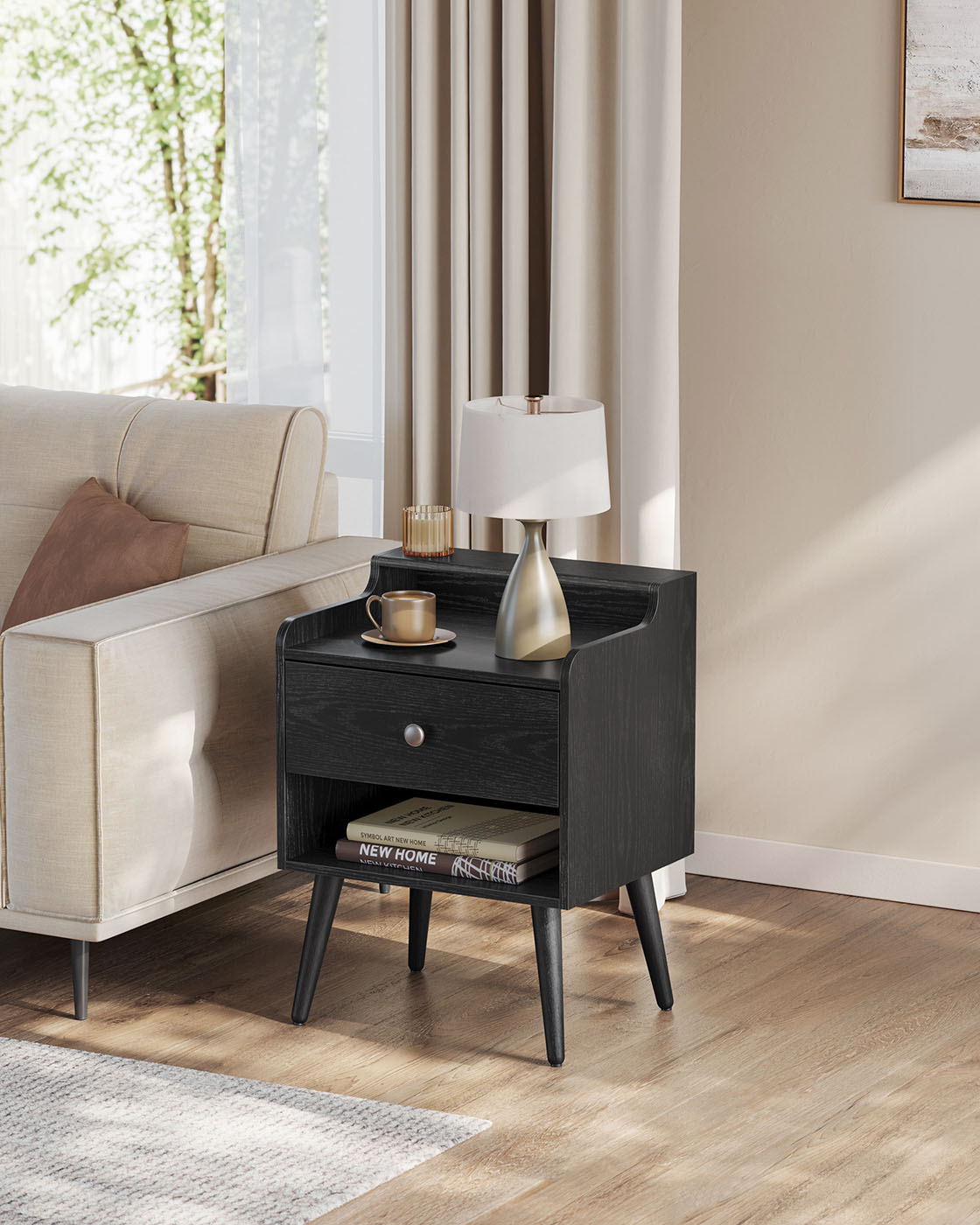Bedside Tables With Hidden Drawers - product photo 16