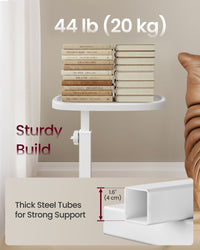 C Shaped Sofa Side Table With Adjustable Height, Couch And Bedside Table - product photo 16