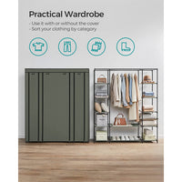 Closet Wardrobe With Non Woven Fabric Cover And Hanging Rails - product photo 31