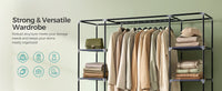Closet Wardrobe With Non-Woven Fabric Cover - product photo 18