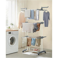 Clothes Drying Rack 4-Tier Foldable Laundry Stand 67.7in High – product view 11 | Amaraloft