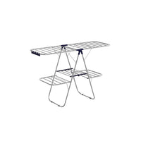 Clothes Drying Rack Foldable 2-Level With Adjustable Wings 67.3in – product view 2 | Amaraloft