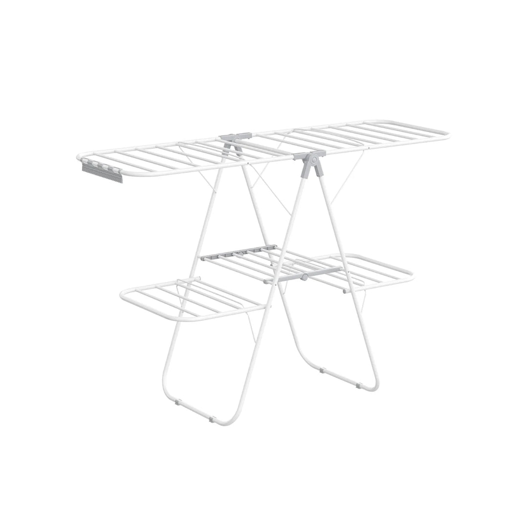 Clothes Drying Rack Foldable 2-Level With Adjustable Wings 67.3in – product view 5 | Amaraloft