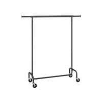 Clothes Rack Heavy Duty Rolling Garment Rack 43.3-59.1in Wide – product view 2 | Amaraloft