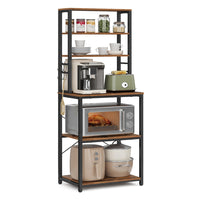 Coffee Bar With 6-Tier Shelves - product photo 17
