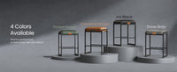 Counter Height Bar Stools Set Of 2 With 3.9 Inch Foam Cushioned Seats - product photo 47