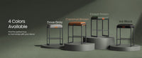 Counter Height Bar Stools Set Of 2 With 3.9 Inch Foam Cushioned Seats - product photo 53