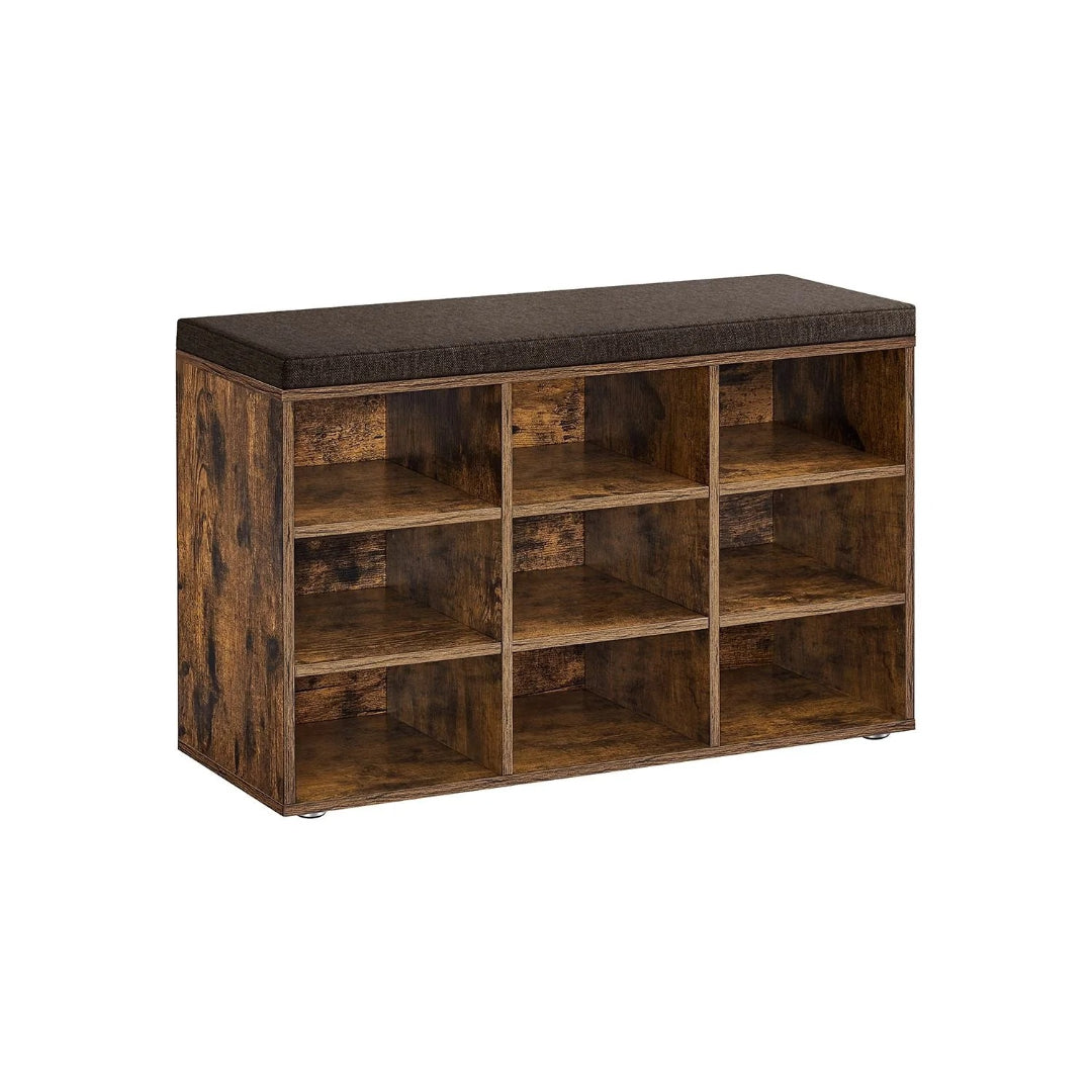 Shoe Storage Bench With Cushion – product view 2 | Amaraloft