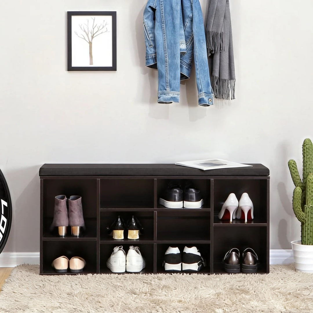 Shoe Storage Bench With Cushion – product view 31 | Amaraloft