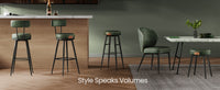 Dining Chairs Set Of 2, 4 Or 6 With Upholstered Seats And Steel Legs - product photo 64