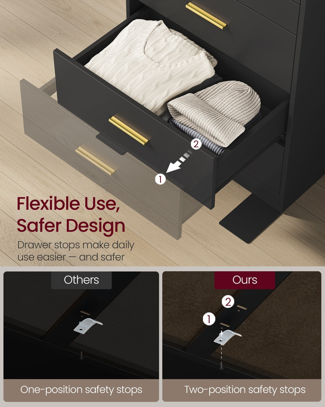 Dresser With Drawers - product photo 04