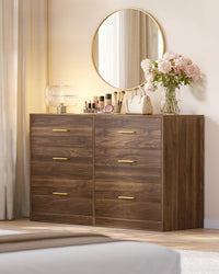 Dresser With LED Lights And Power Strip, 46.9 Inch Bedroom Chest - product photo 26