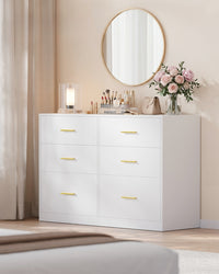Dresser With LED Lights And Power Strip, 46.9 Inch Bedroom Chest - product photo 32