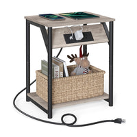 End Table With USB Ports And Outlets - product photo 10