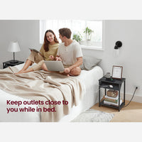 End Table With USB Ports And Outlets - product photo 42