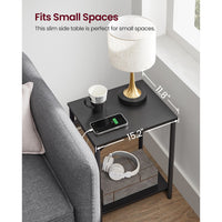 End Table With USB Ports And Outlets - product photo 44