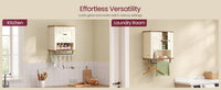 Farmhouse Bathroom Wall Cabinet With 2 Barn Doors, 18.1 Or 23.6 Inch - product photo 28