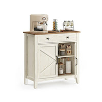 Farmhouse Buffet Cabinet with Drawer and Adjustable Shelf Storage – product view 1 | Amaraloft