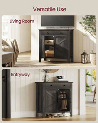 Farmhouse Buffet Cabinet with Drawer and Adjustable Shelf Storage – product view 14 | Amaraloft