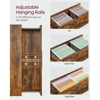 2 Drawer Lateral File Cabinet For A4 Letter Legal Files – product view 4 | Amaraloft
