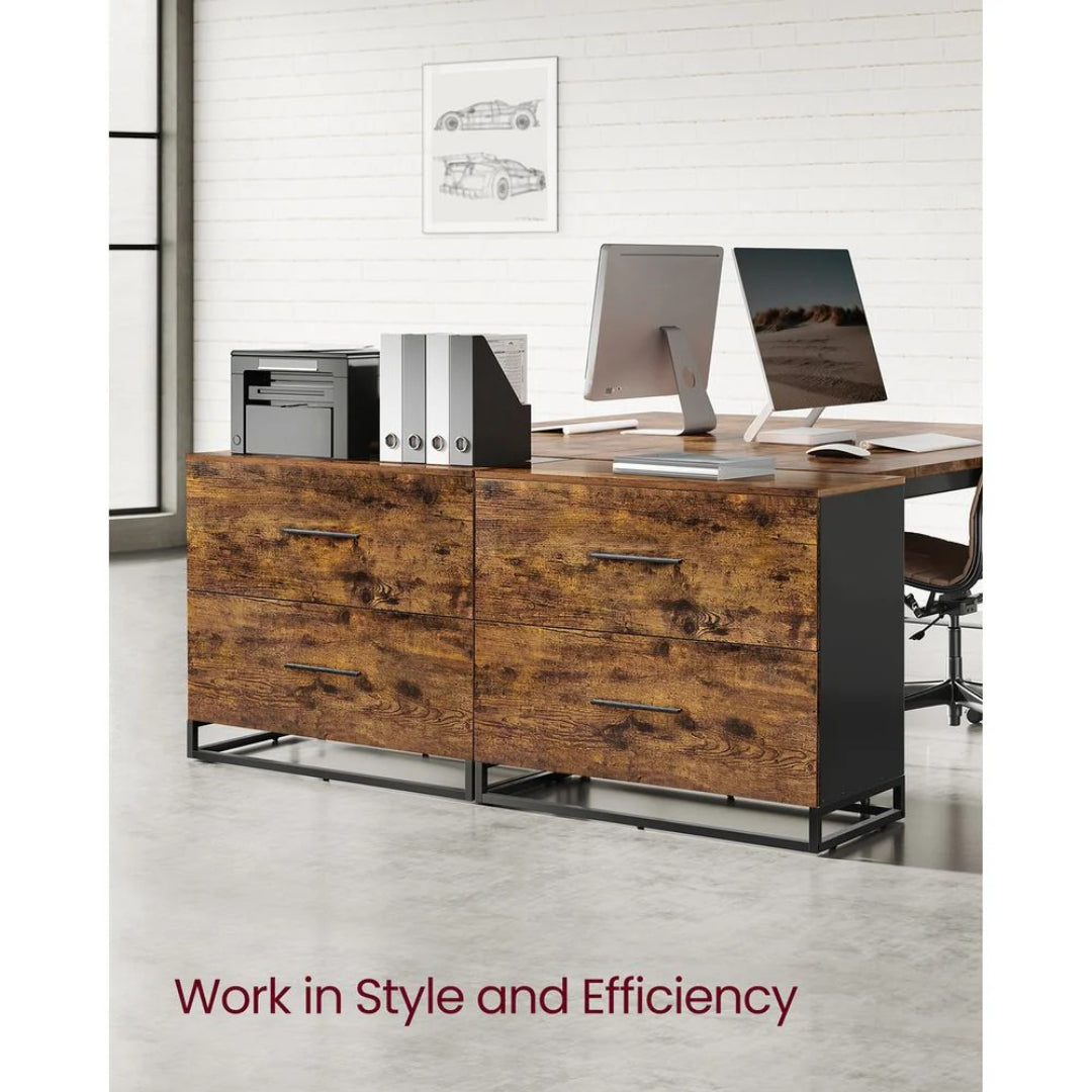 2 Drawer Lateral File Cabinet For A4 Letter Legal Files – product view 7 | Amaraloft