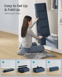 Folding Storage Ottoman Bench - product photo 20