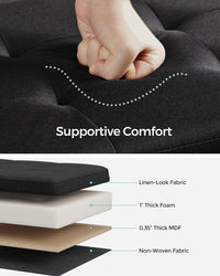 Folding Storage Ottoman Bench With Lid, 30 Or 43 Inch Storage Seat - product photo 63