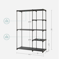 Freestanding Portable Closet With Shelves - product photo 15