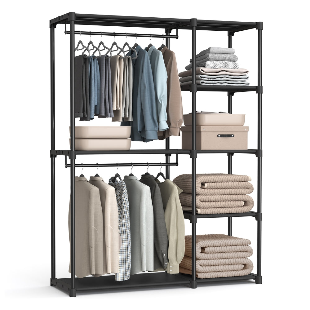 Freestanding Portable Closet With Shelves - product photo 17