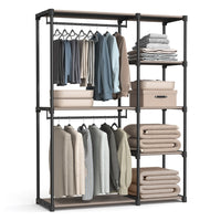 Freestanding Portable Closet With Shelves - product photo 25