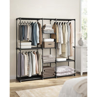Freestanding Portable Closet With Shelves - product photo 56