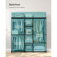 Freestanding Portable Closet With Shelves - product photo 57