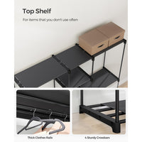 Freestanding Portable Closet With Shelves - product photo 59