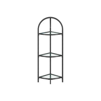 Glass Corner Shelf Stand 3 Or 5 Tier Storage Display Shelf – product view 3 | Amaraloft