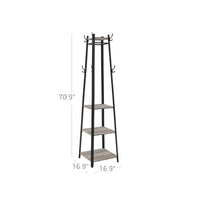 Hall Trees Free Standing With Hooks - product photo 15
