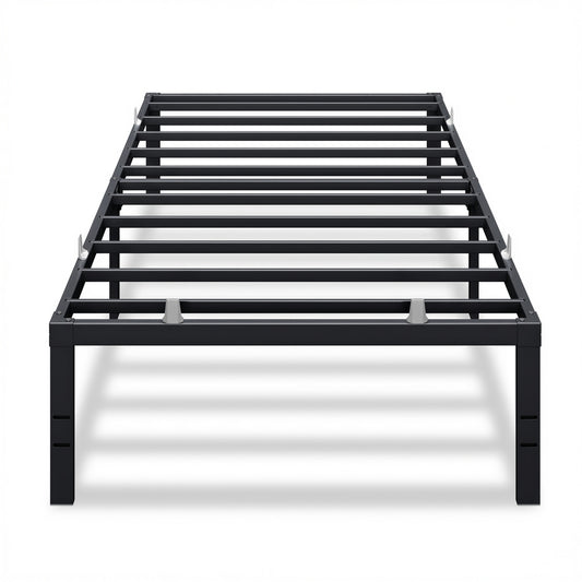 Heavy Duty Metal Bed Frame With Underbed Storage - product photo 01