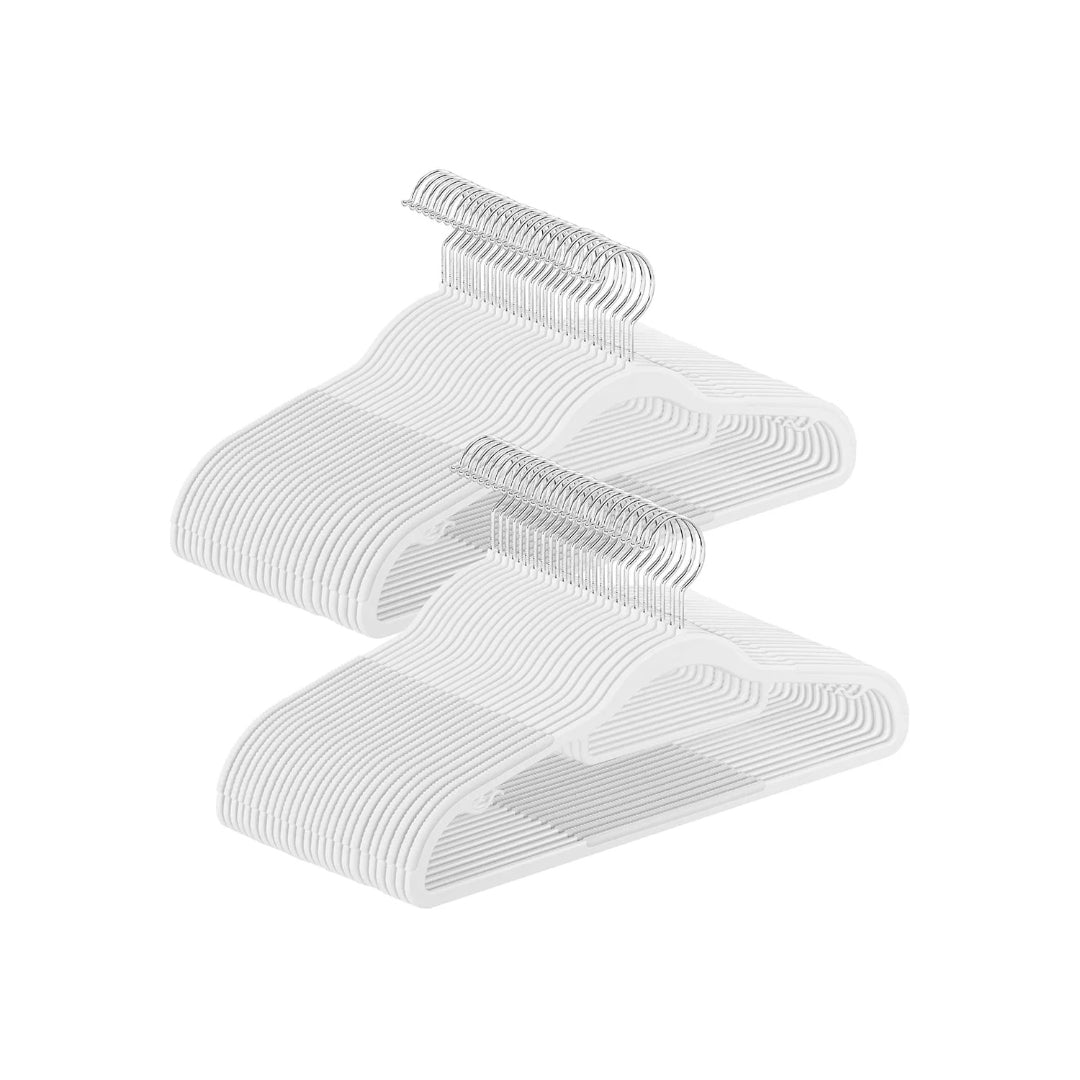 Heavy Duty Plastic Clothes Hangers Pack Of 30 Or 50 – product view 8 | Amaraloft
