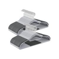 Heavy Duty Plastic Clothes Hangers Pack Of 30 Or 50 – product view 9 | Amaraloft