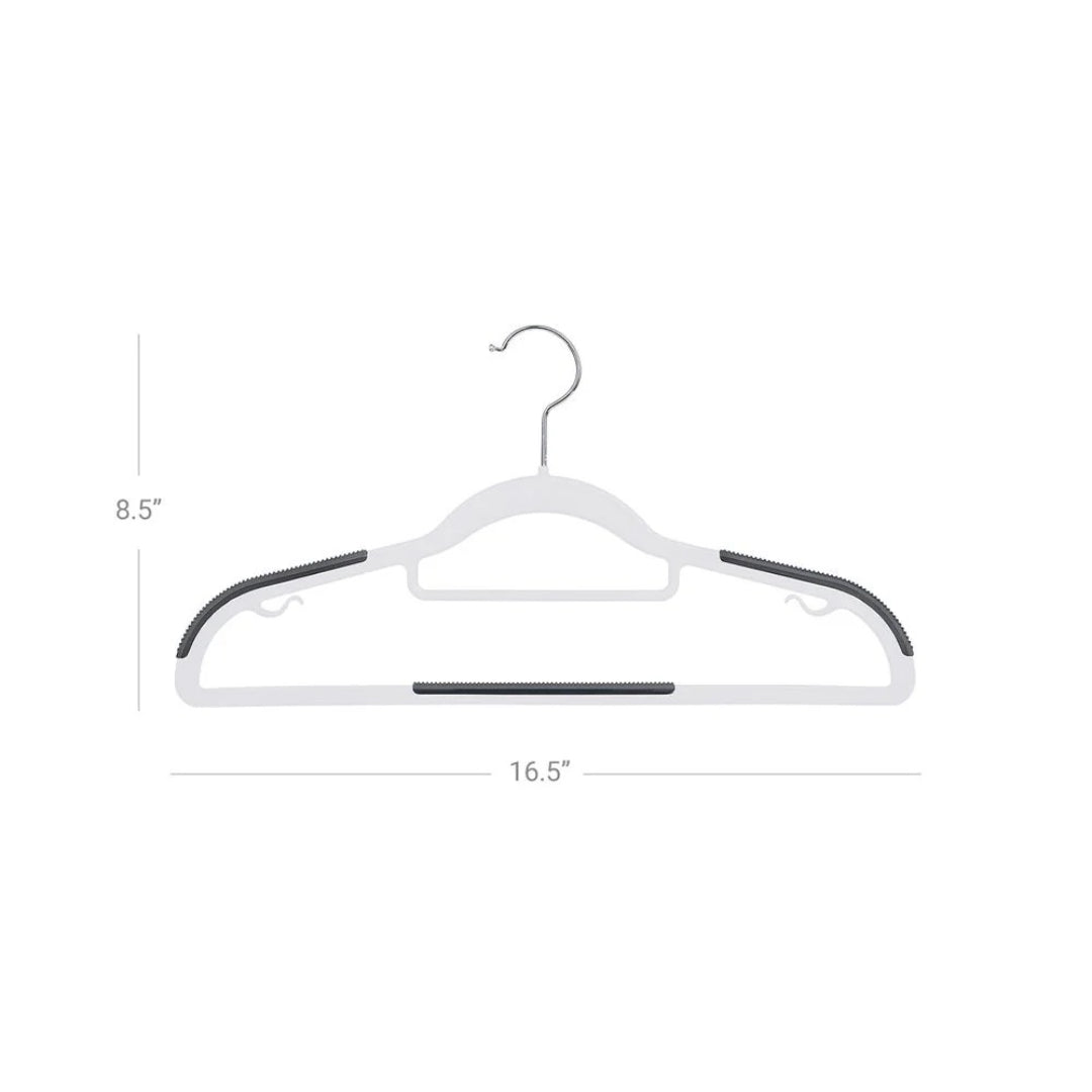 Heavy Duty Plastic Clothes Hangers Pack Of 30 Or 50 – product view 20 | Amaraloft