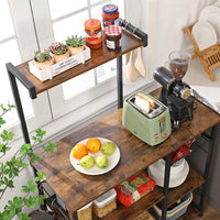 Industrial Brown Baker’s Rack With Shelves - product photo 06