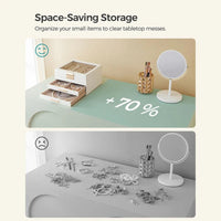 Jewelry Box Organizer With Glass Lid 2 To 6 Layer Storage – product view 28 | Amaraloft