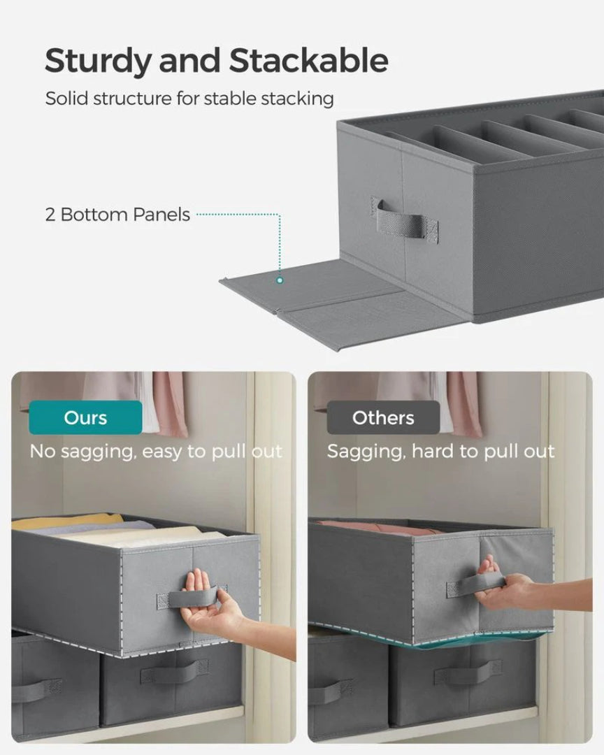Large Wardrobe Clothes Organizers Set Of 2 – product view 14 | Amaraloft