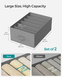 Large Wardrobe Clothes Organizers Set Of 2 – product view 15 | Amaraloft