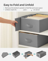 Large Wardrobe Clothes Organizers Set Of 2 – product view 16 | Amaraloft