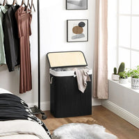 Laundry Hamper With Lid 2 Section 21.99 Gallon Sorter – product view 9 | Amaraloft